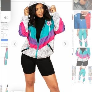 Tipsey Elves Women’s Alpine Explorer Windbreaker.